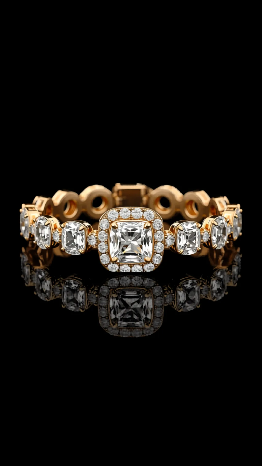 Luce d'Oro — lab-grown diamond bracelet