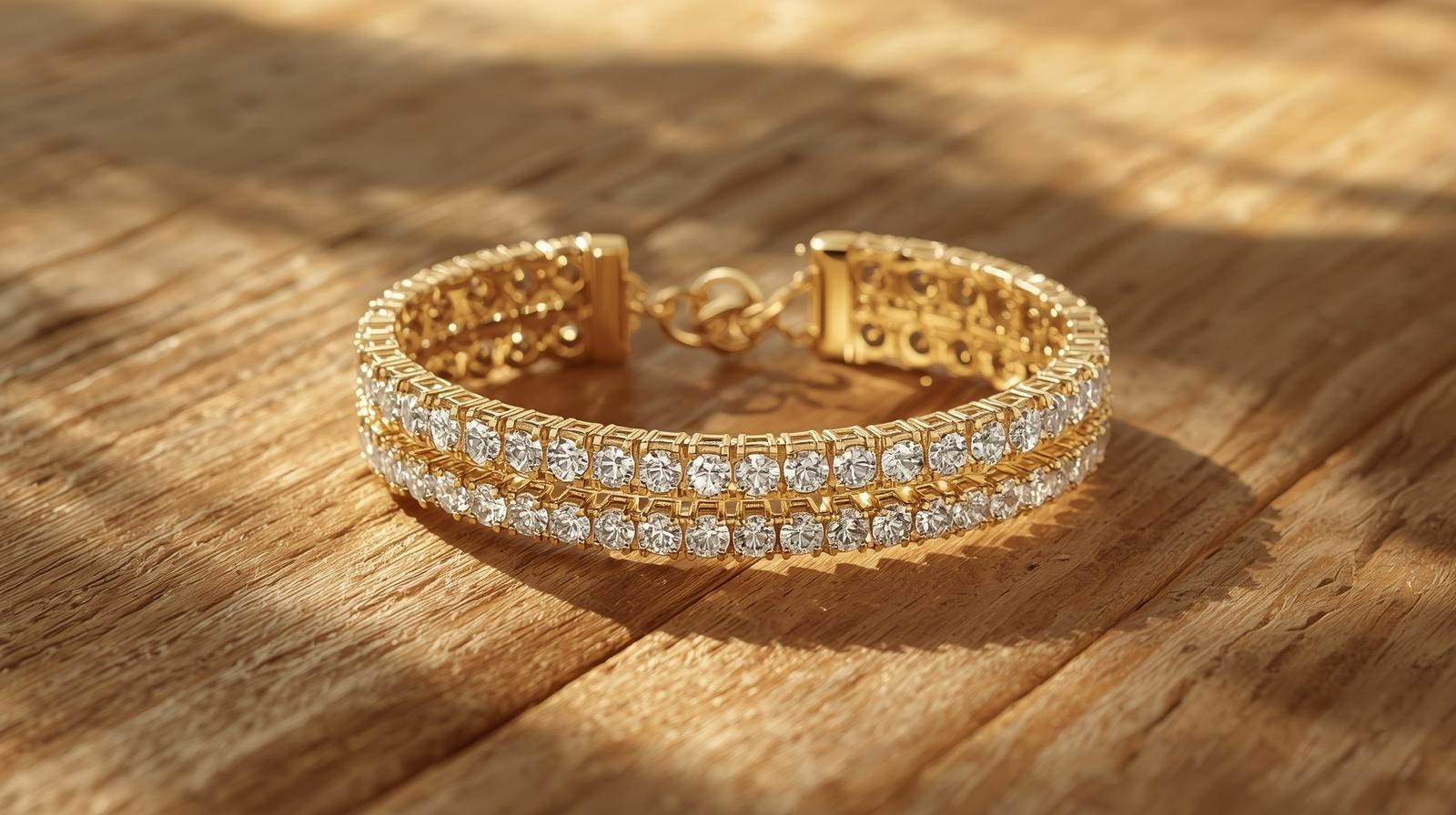 Yellow Gold Chain Bracelet