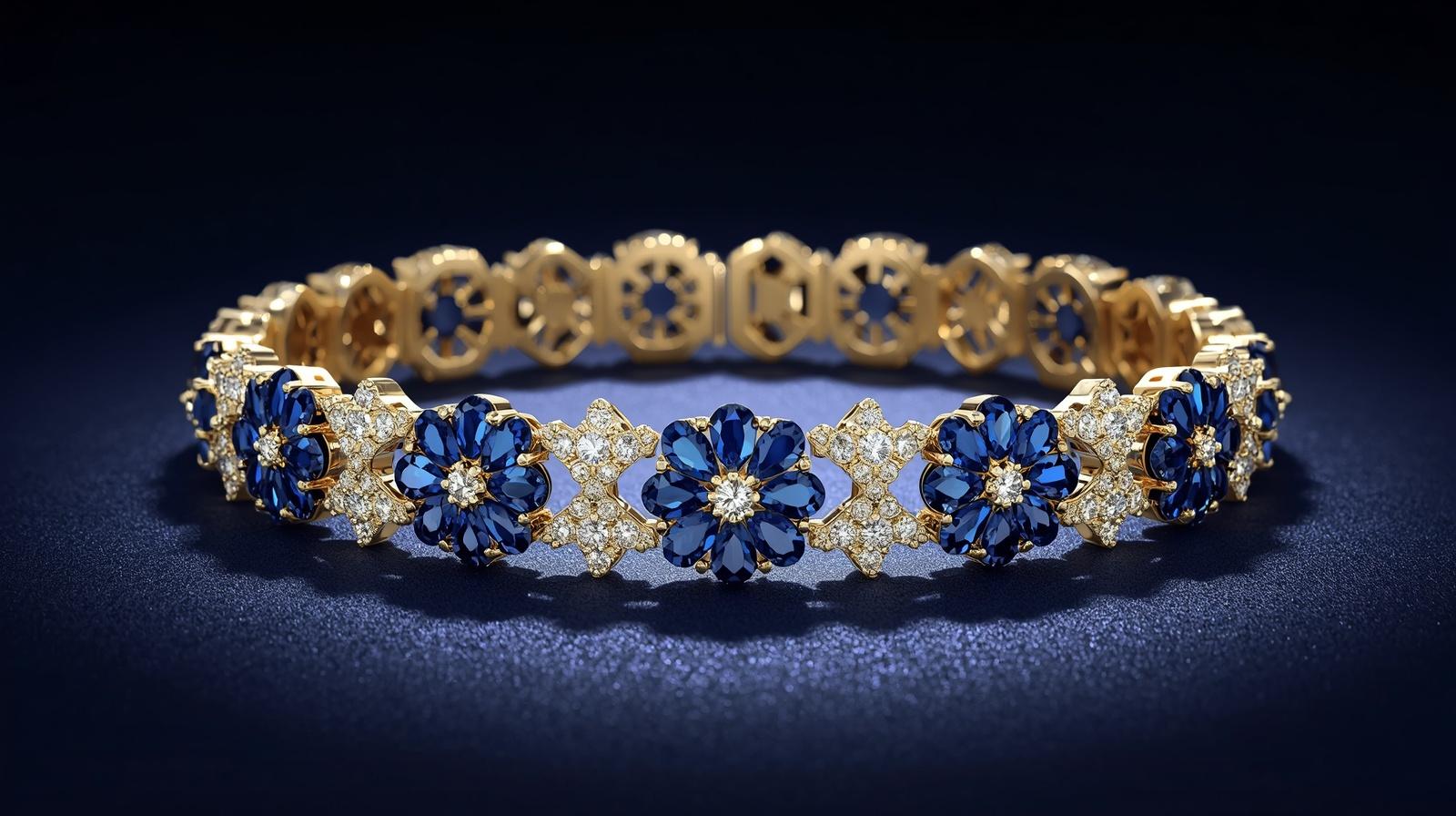 Yellow Gold Flexible Bracelet