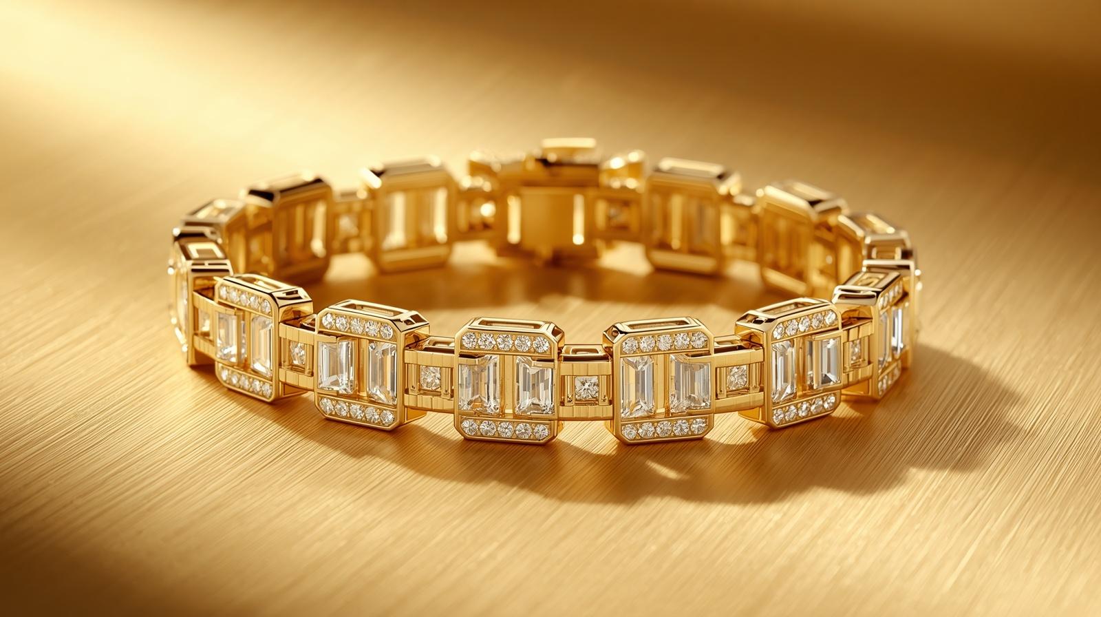 Yellow Gold Link Bracelet