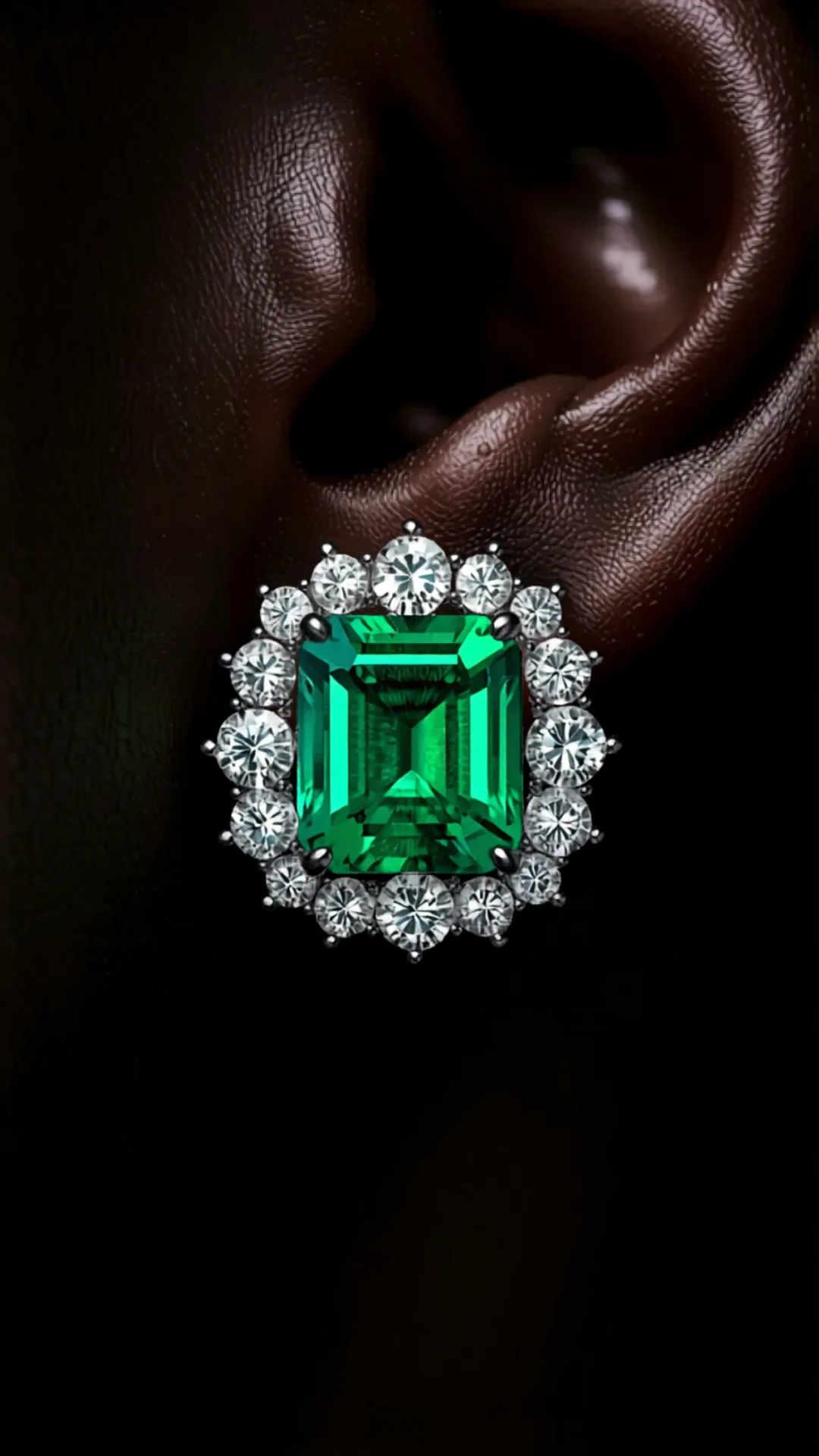 Lumière Éternelle — lab-grown diamond earring