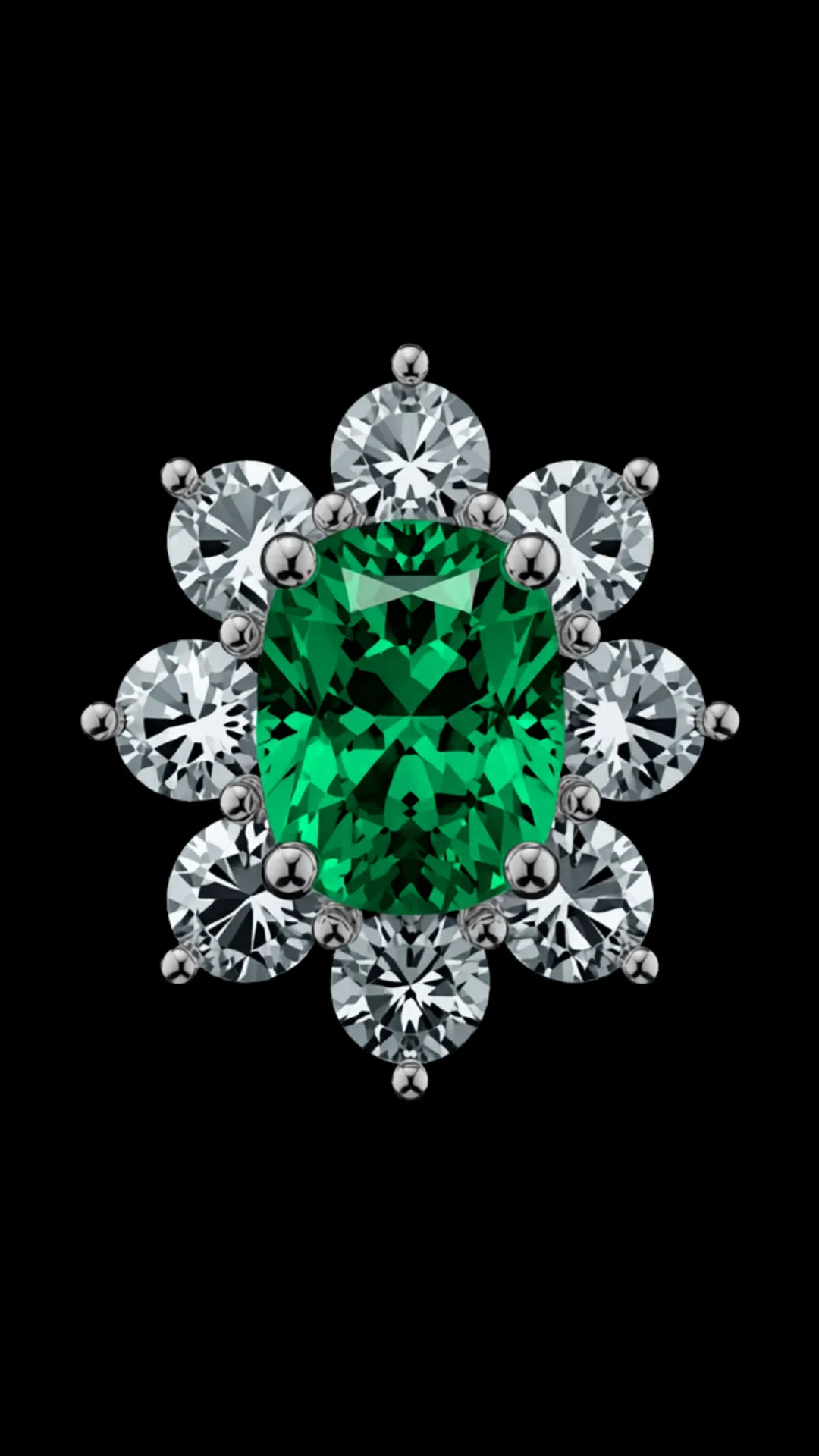 Luce Eterna — lab-grown diamond earring
