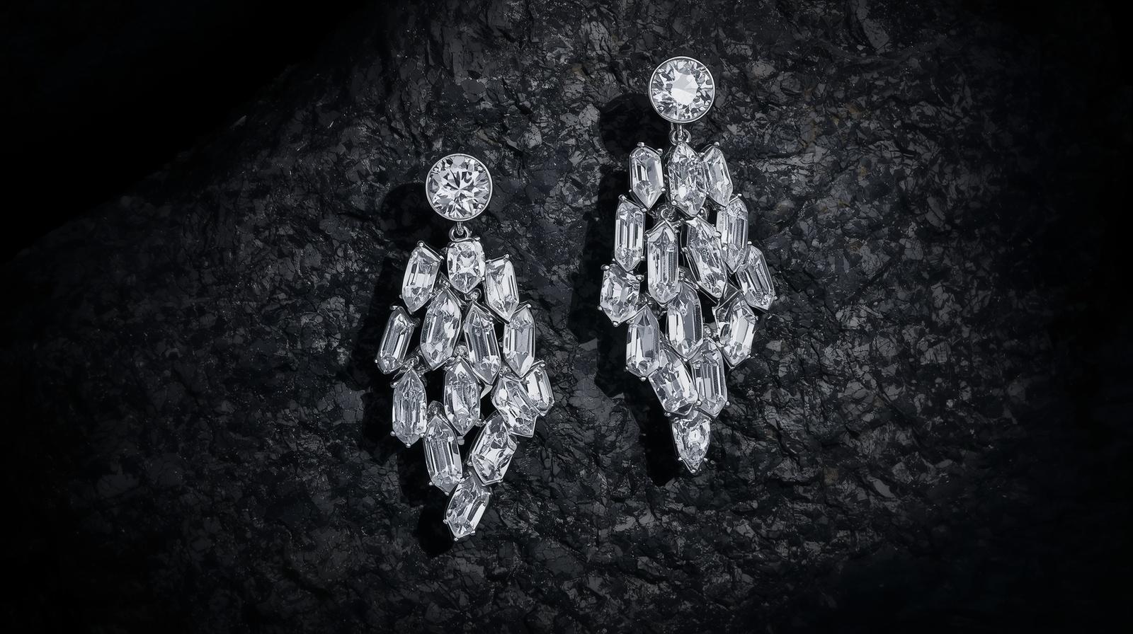 Cluster Diamond Earring