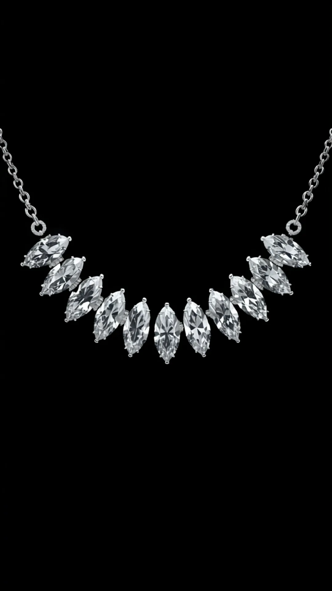 Luce Eterna — lab-grown diamond necklace