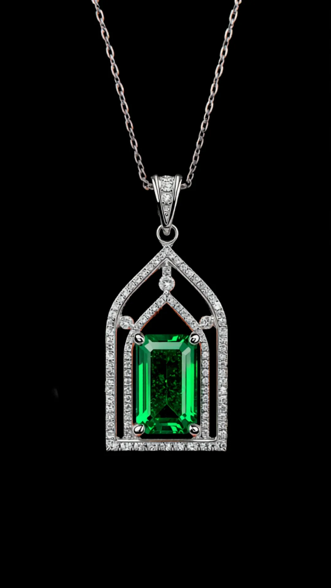Cielo Luminoso — lab-grown diamond necklace