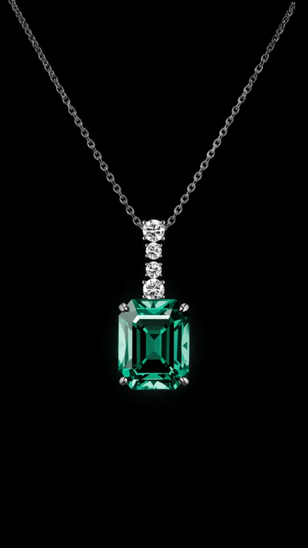 Luce Infinita — lab-grown diamond necklace
