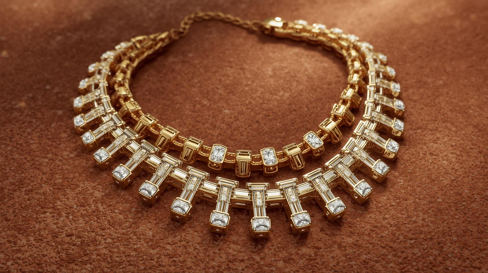14K White Gold Chain Necklace