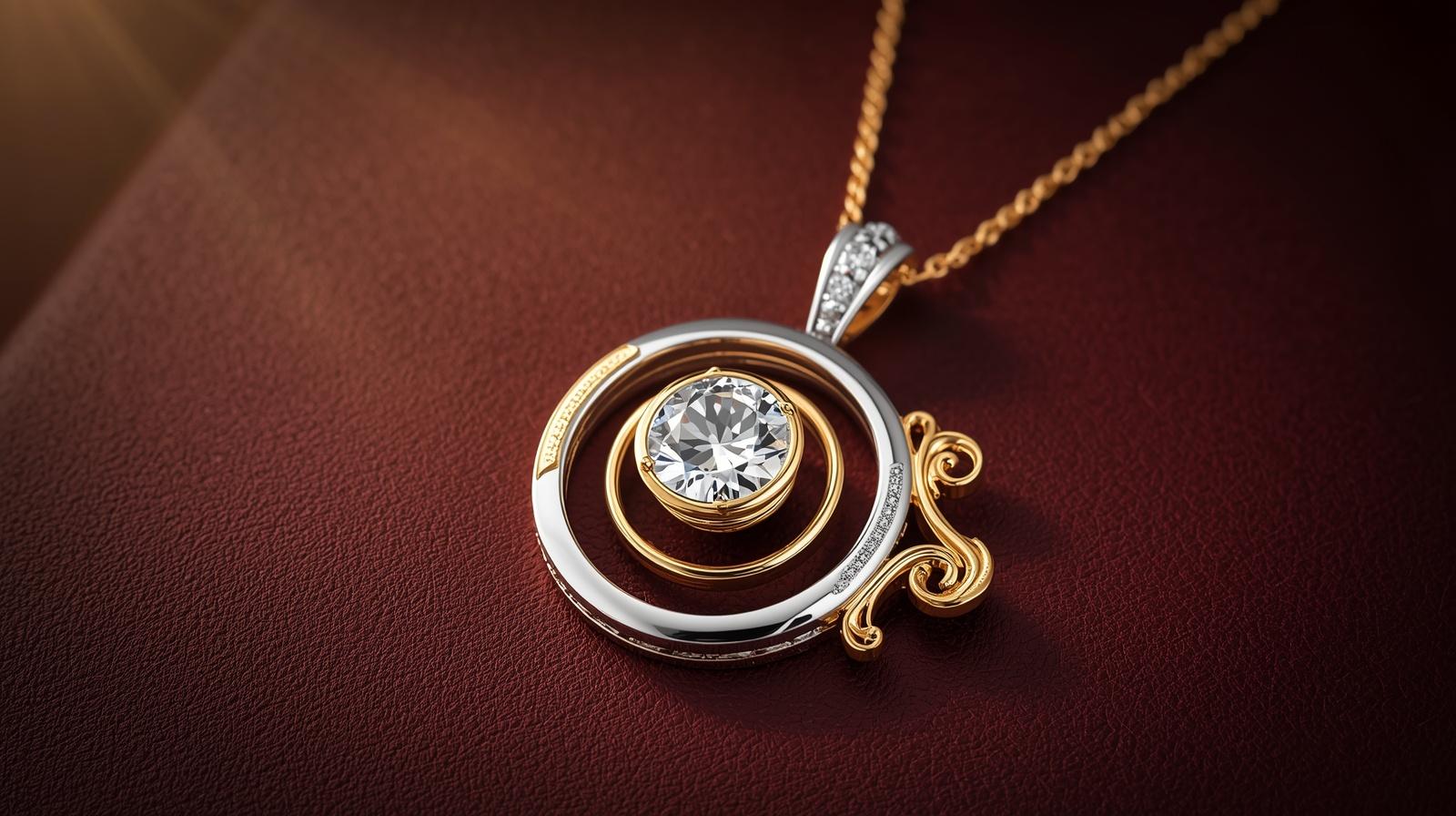 White Gold Diamond Necklace