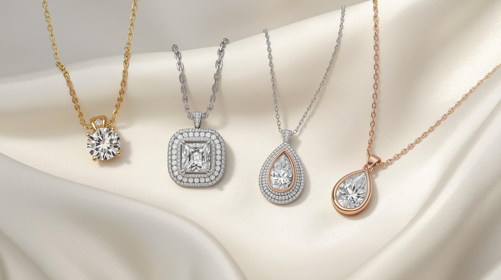 14K Yellow Gold Pendant Necklace