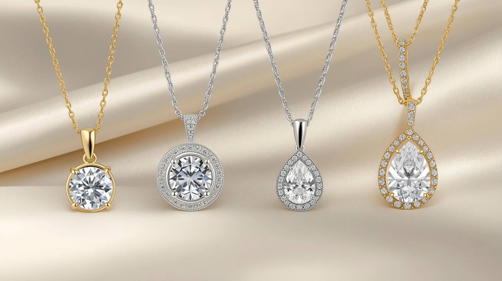 14K Yellow Gold Pendant Necklace