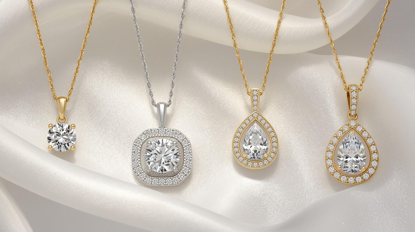 14K Yellow Gold Pendant Necklace