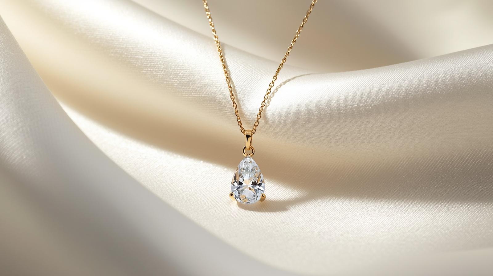 14K Yellow Gold Pendant Necklace