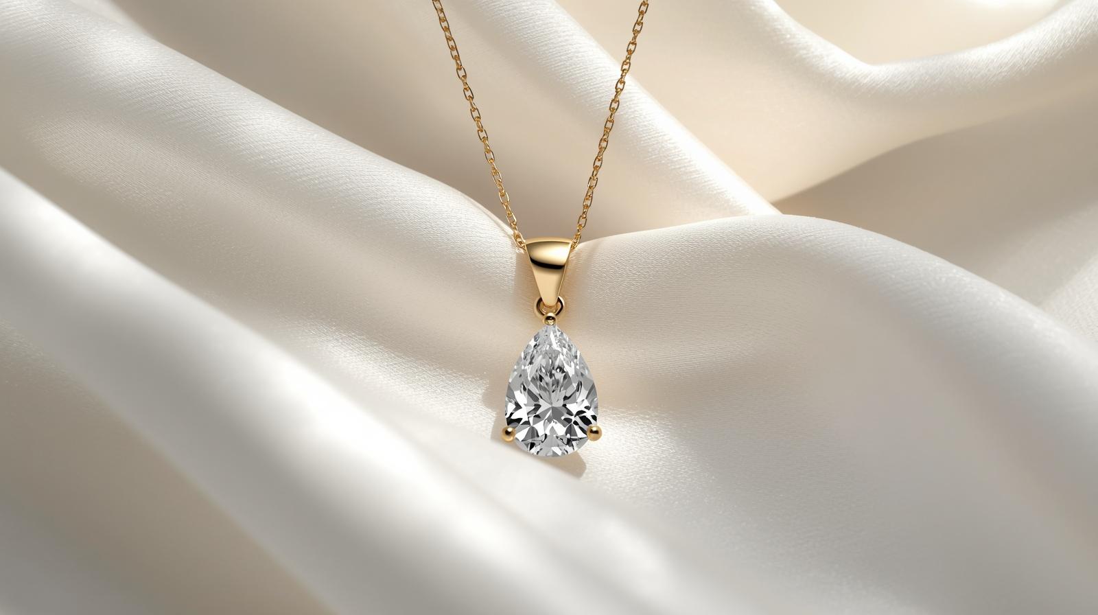 14K Yellow Gold Pendant Necklace