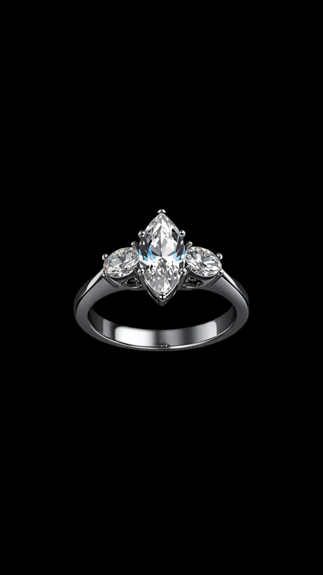 Sorriso di Luce — lab-grown diamond ring