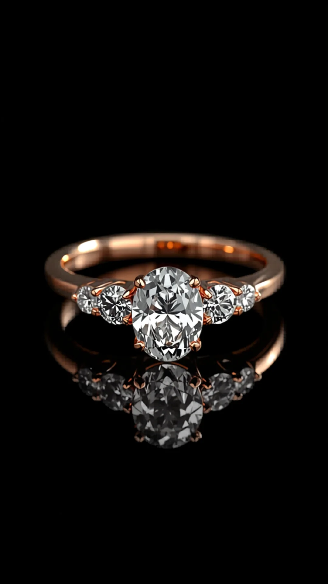 Luce Infinita — lab-grown diamond ring