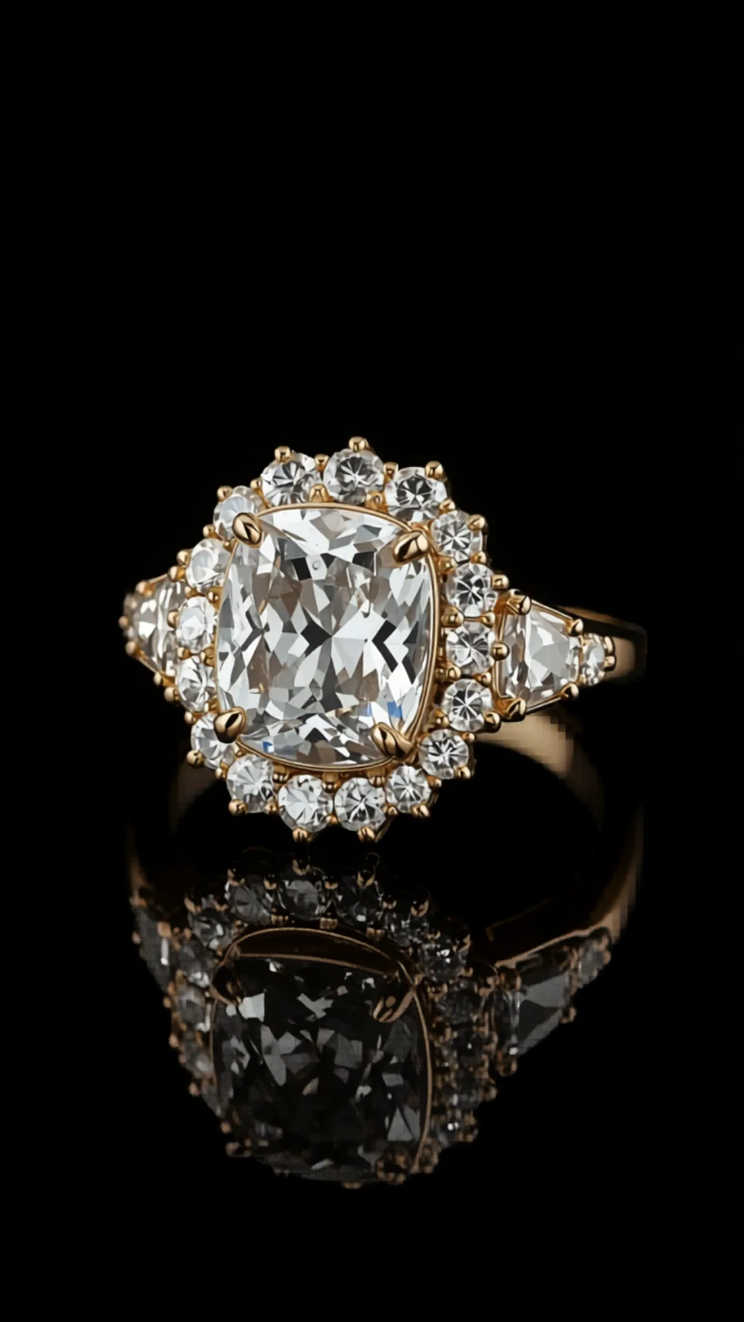 Sogno Dorato — lab-grown diamond ring