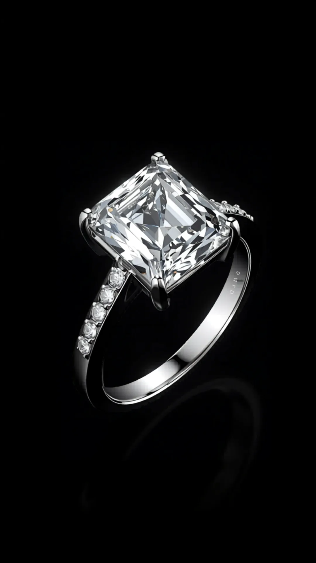 Splendore Della Notte — lab-grown diamond ring