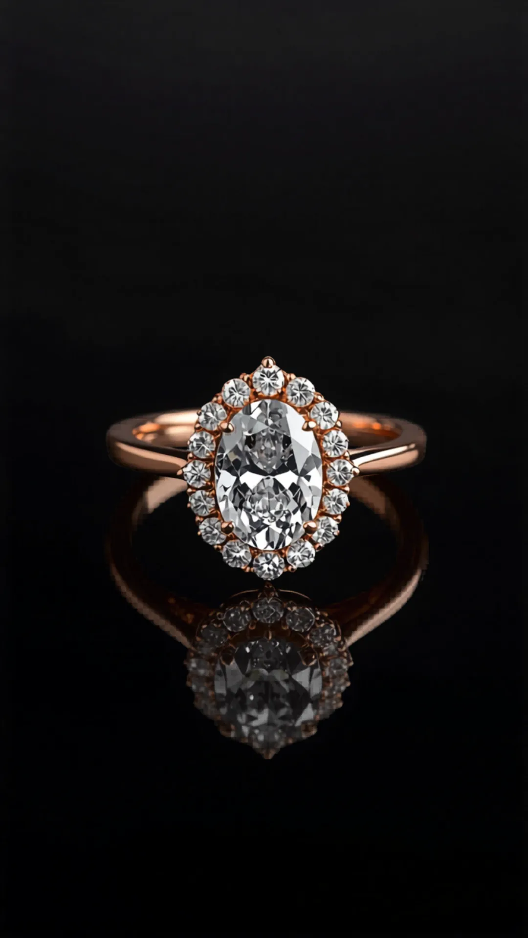 Luce Infinita — lab-grown diamond ring