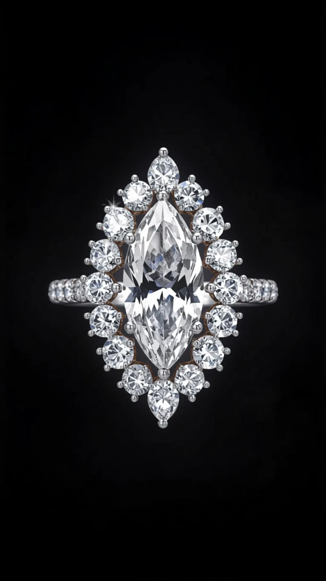 Sorriso di Amore — lab-grown diamond ring