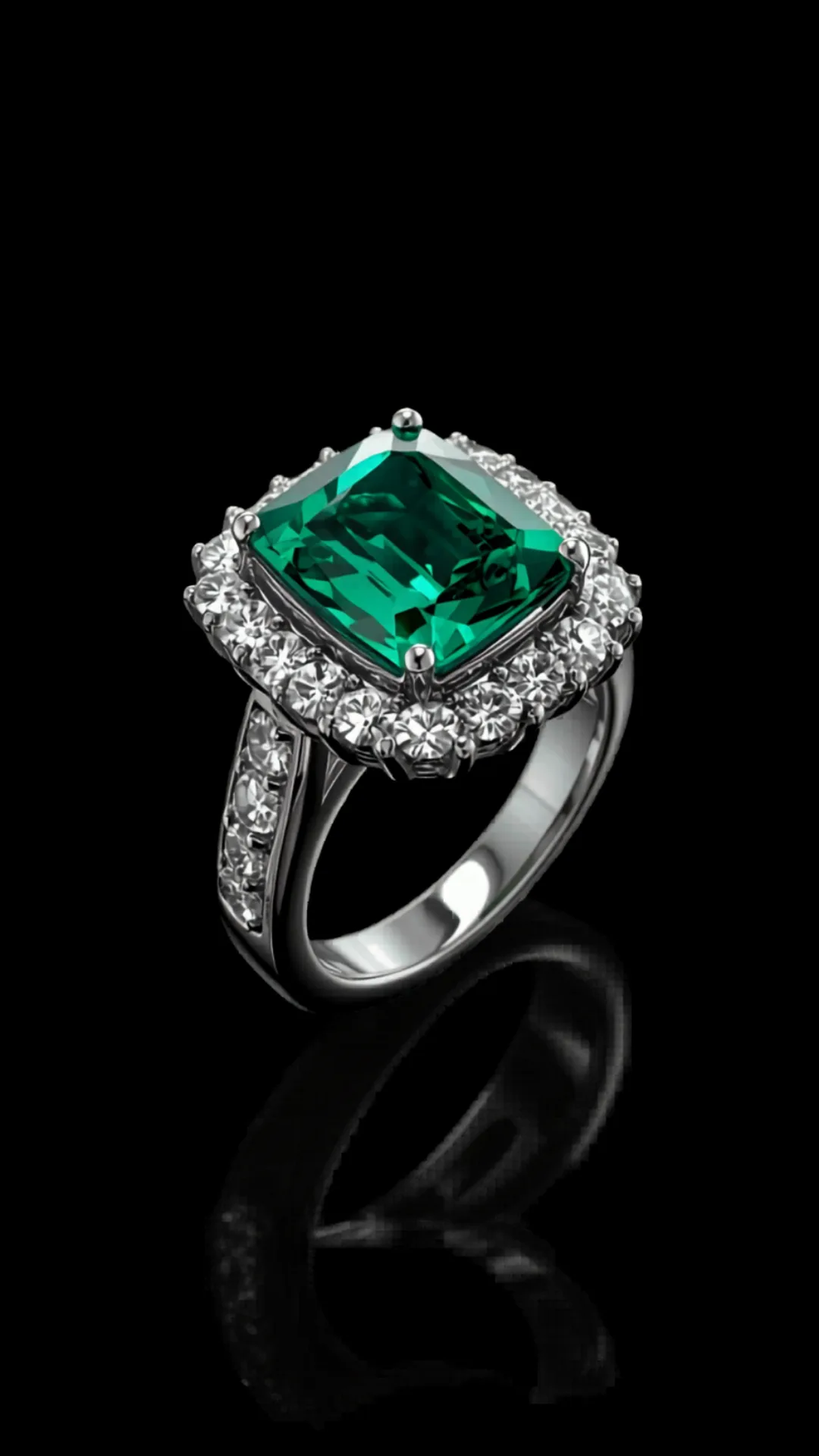Sogno d'Argento — lab-grown diamond ring