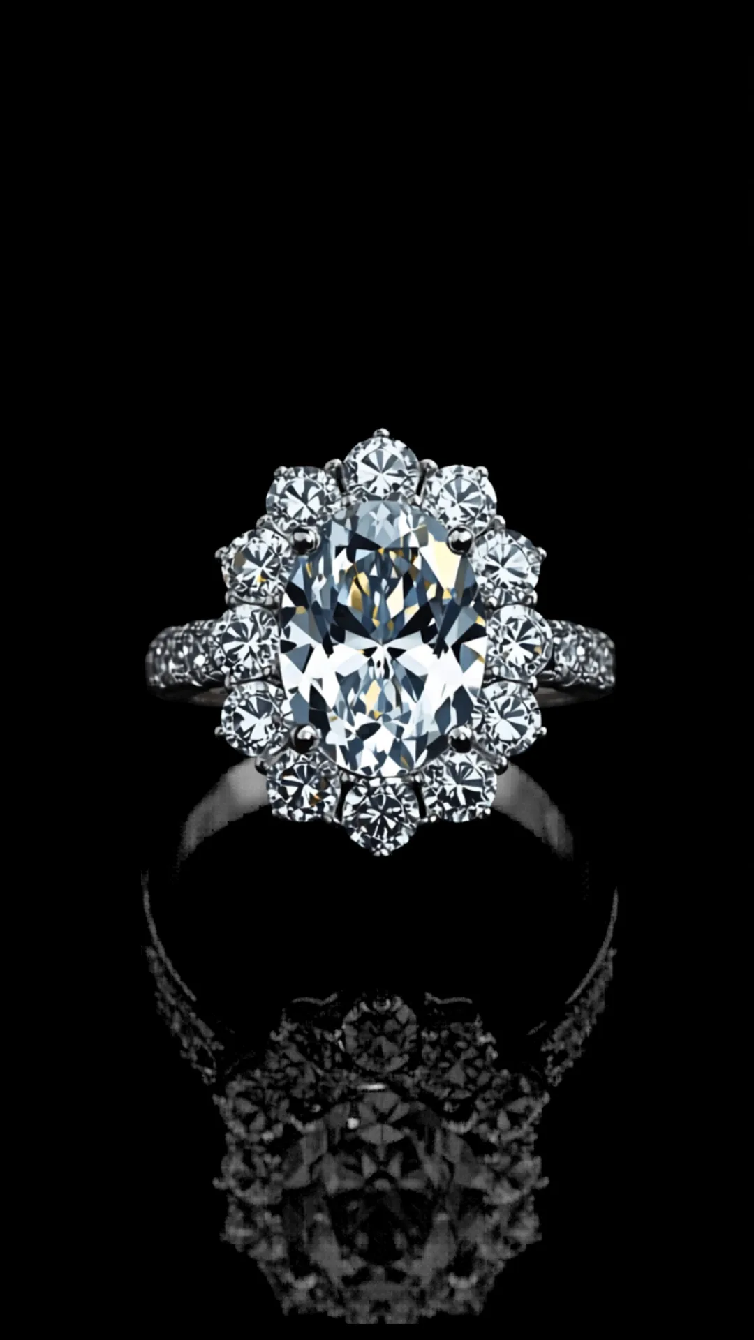 Eterno Sorriso — lab-grown diamond ring