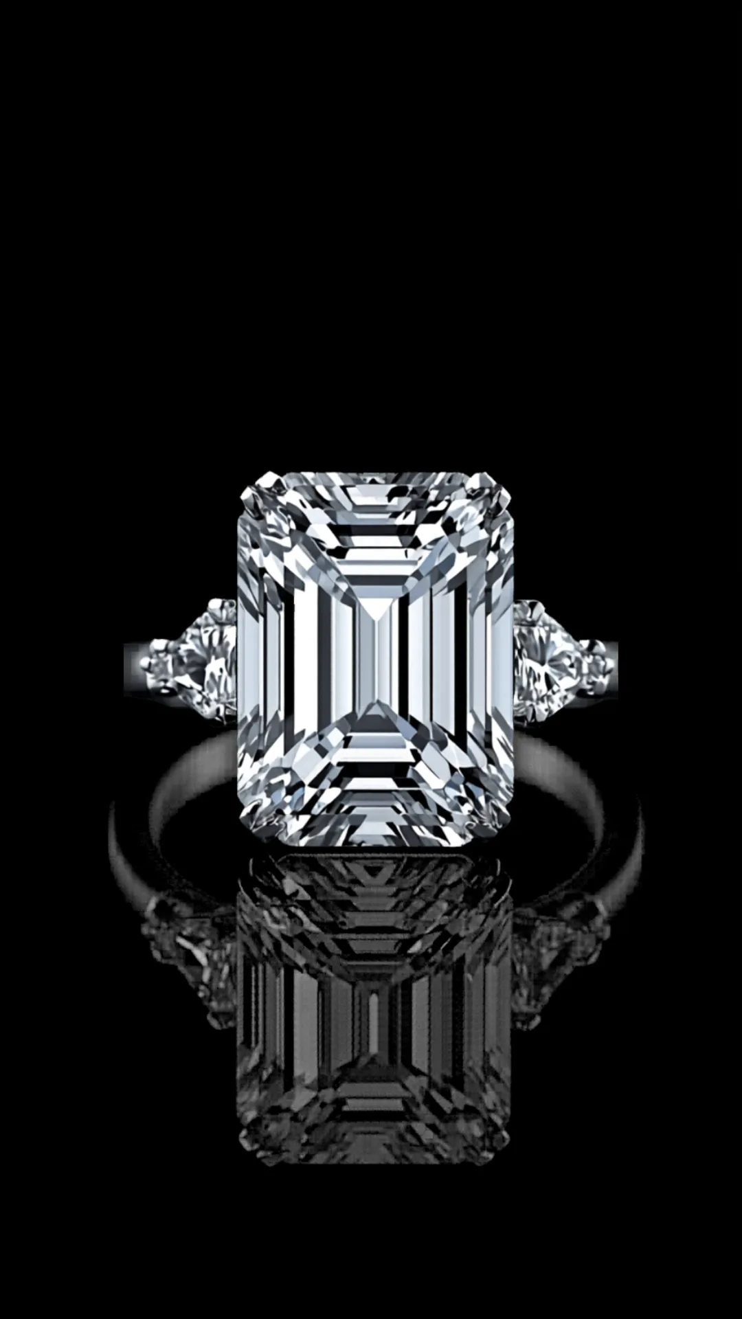 Luce d'Argento — lab-grown diamond ring
