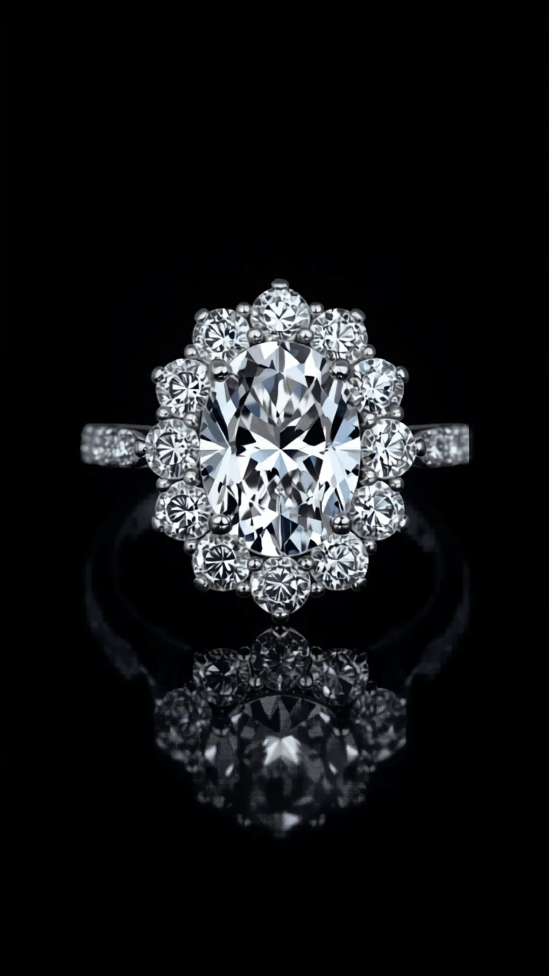 Volo d'Argento — lab-grown diamond ring
