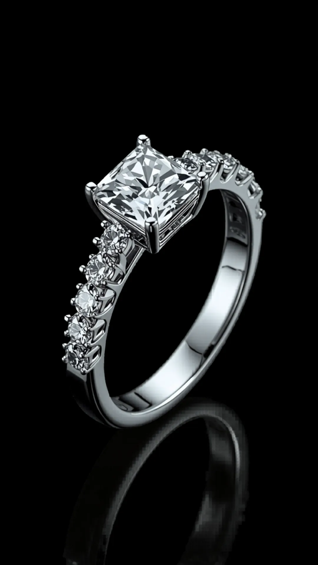 Luce Infinita — lab-grown diamond ring