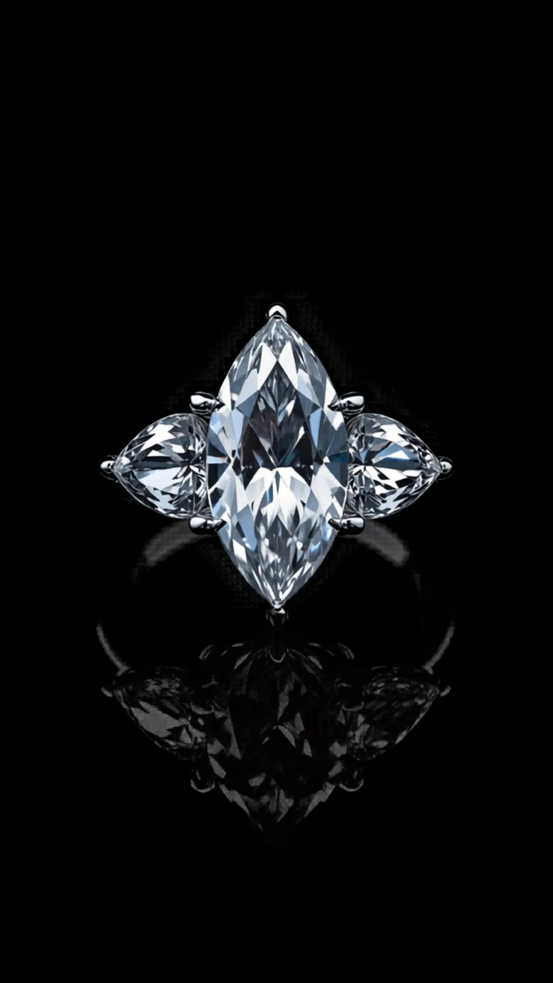Sorriso del Re — lab-grown diamond ring