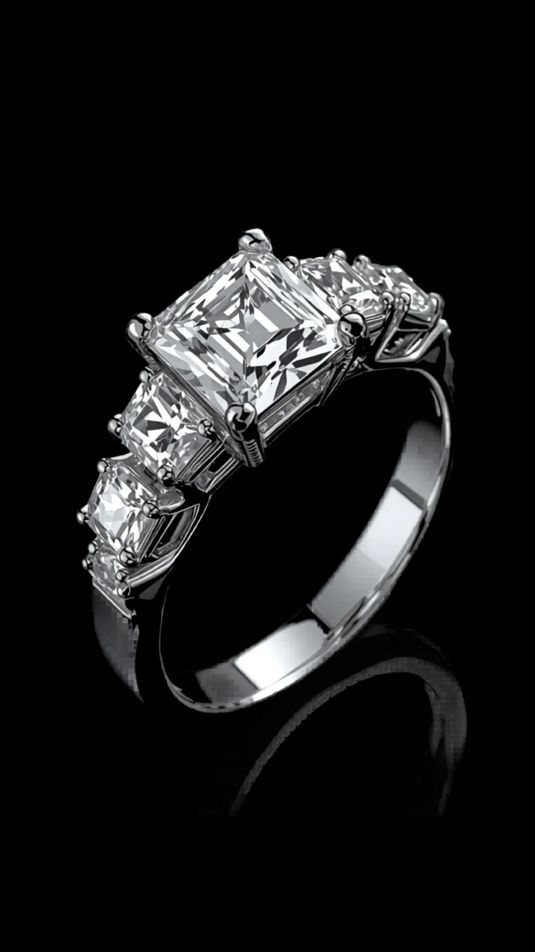 Eclat d'Amour — lab-grown diamond ring