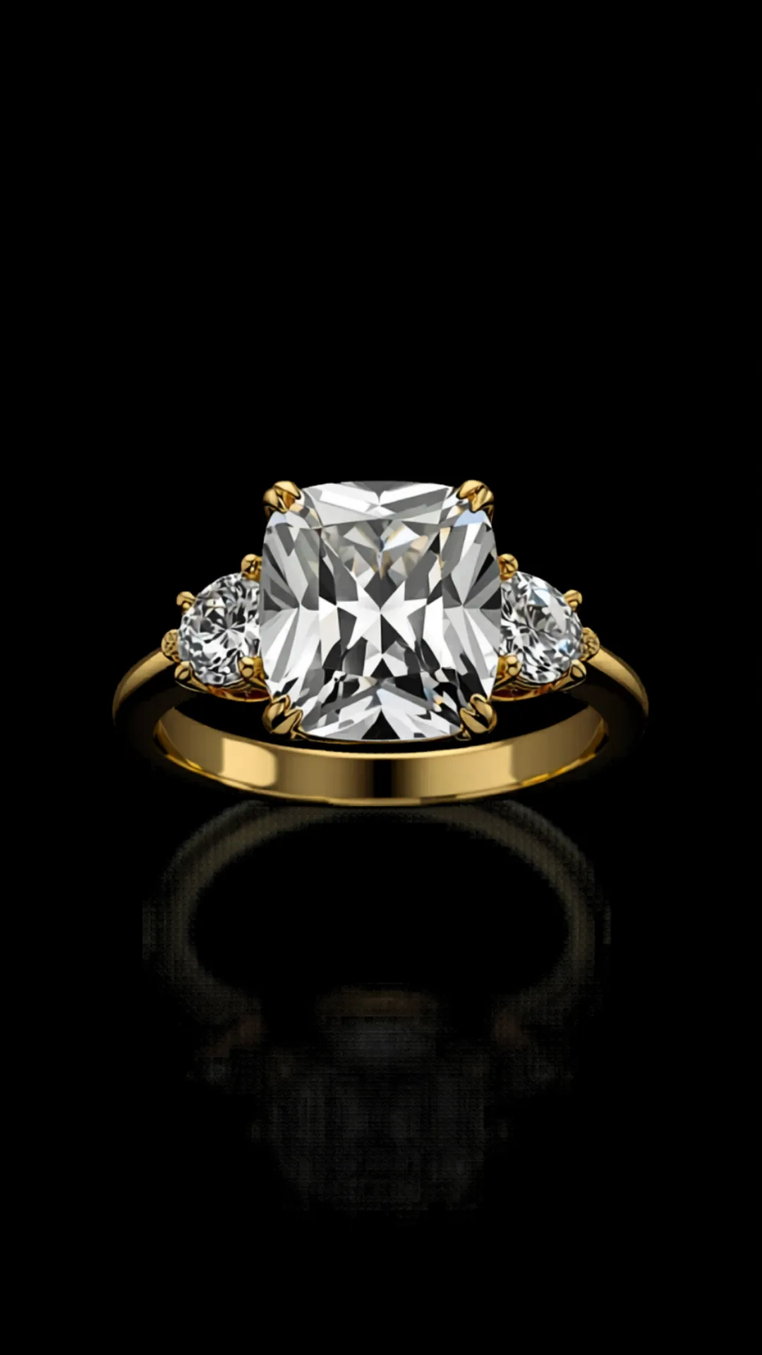 Luce D'oro — lab-grown diamond ring