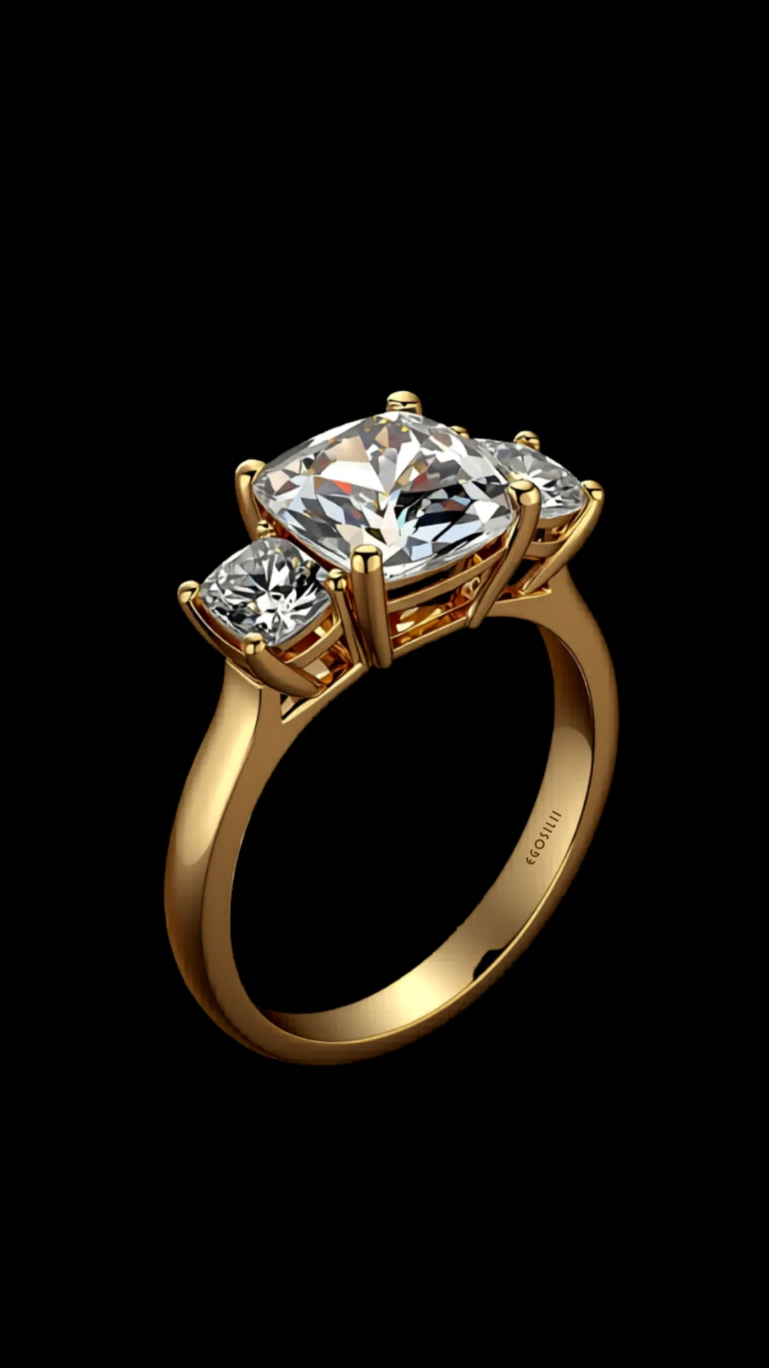 Sogno Lucente — lab-grown diamond ring