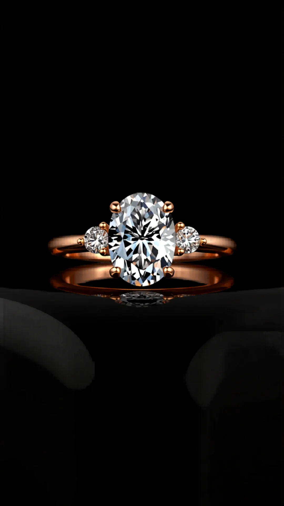 Luce Infinita — lab-grown diamond ring