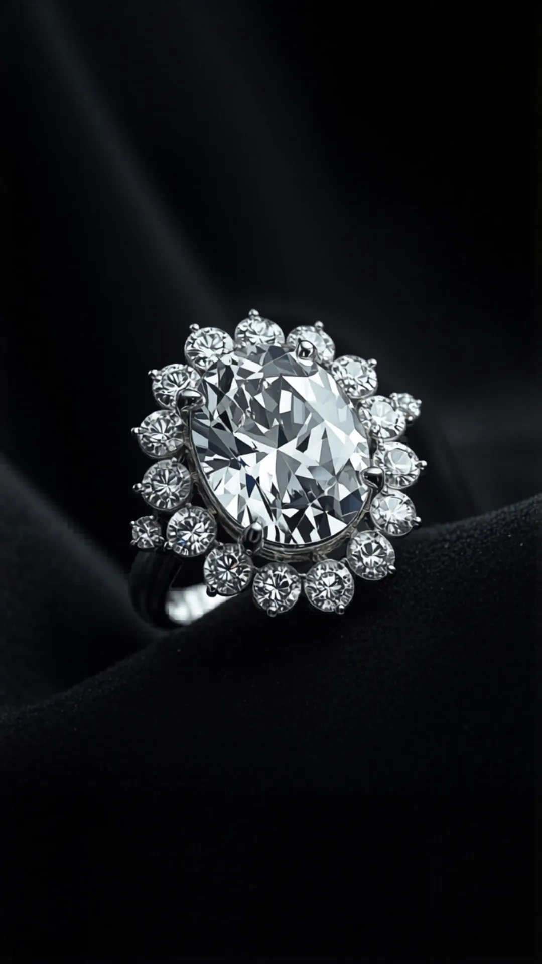 Eclat D'Amore — lab-grown diamond ring