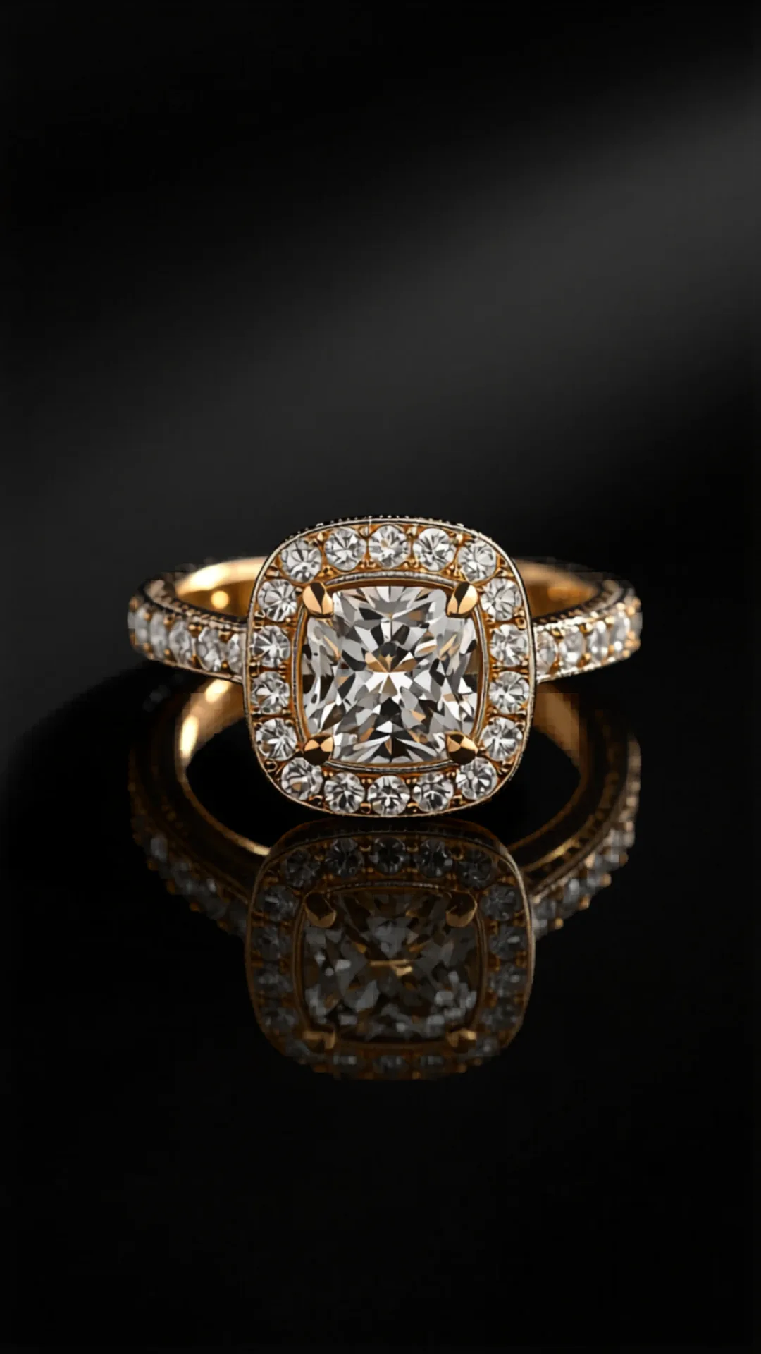 Luce Eterna — lab-grown diamond ring