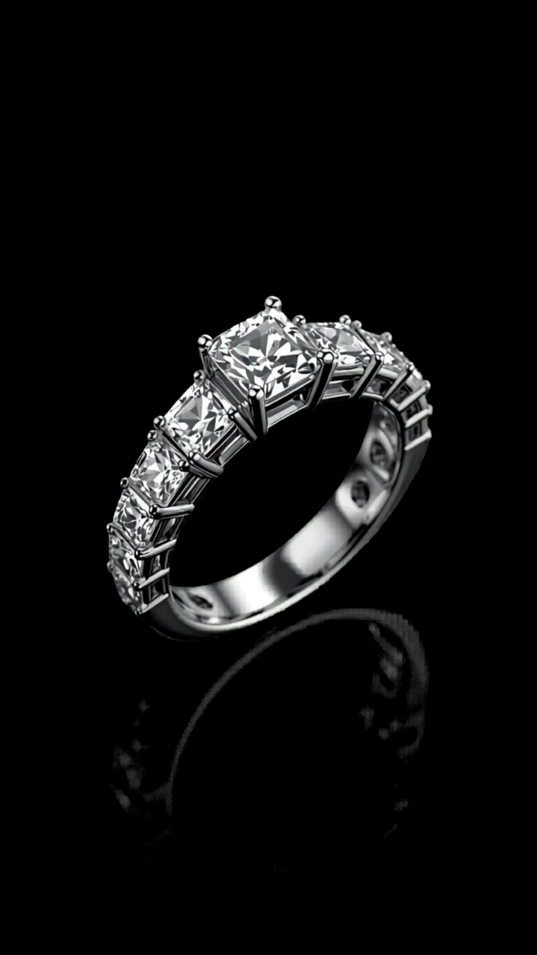 Luce Incandescente — lab-grown diamond ring