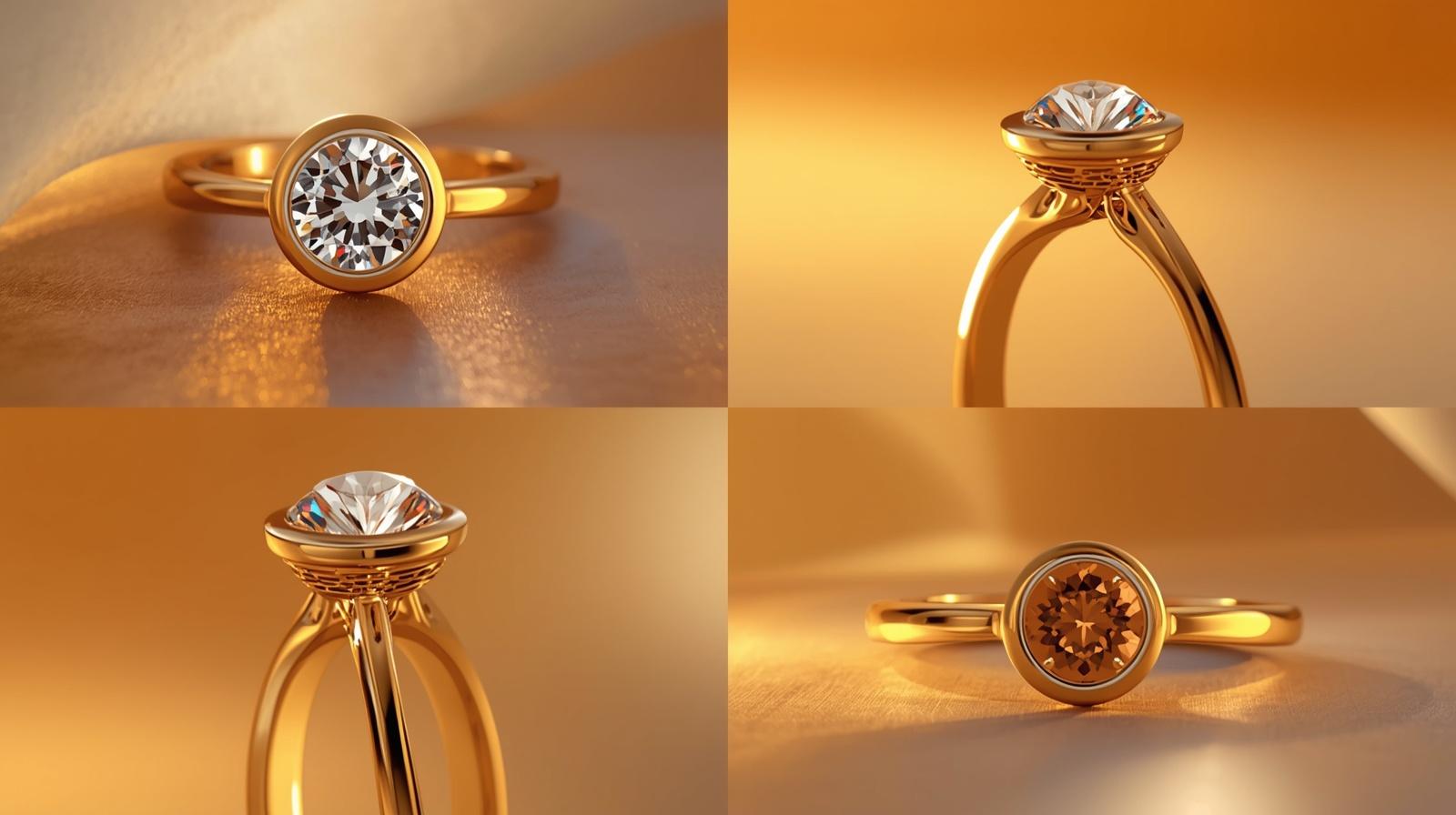 Elegant Bezel Round
