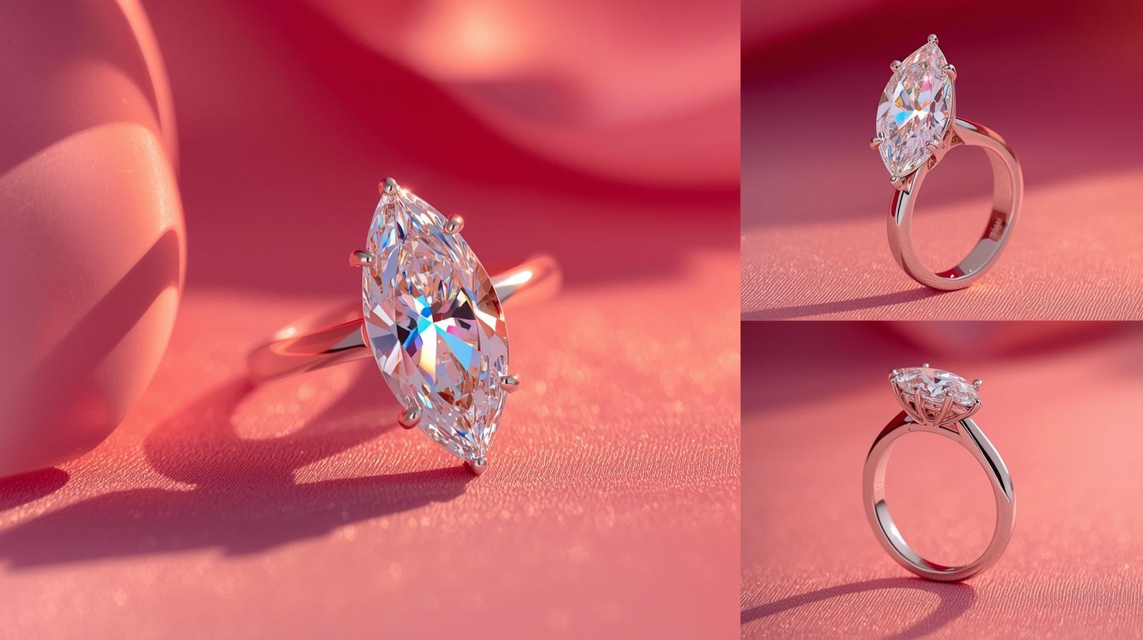 Elegant Marquise Cut