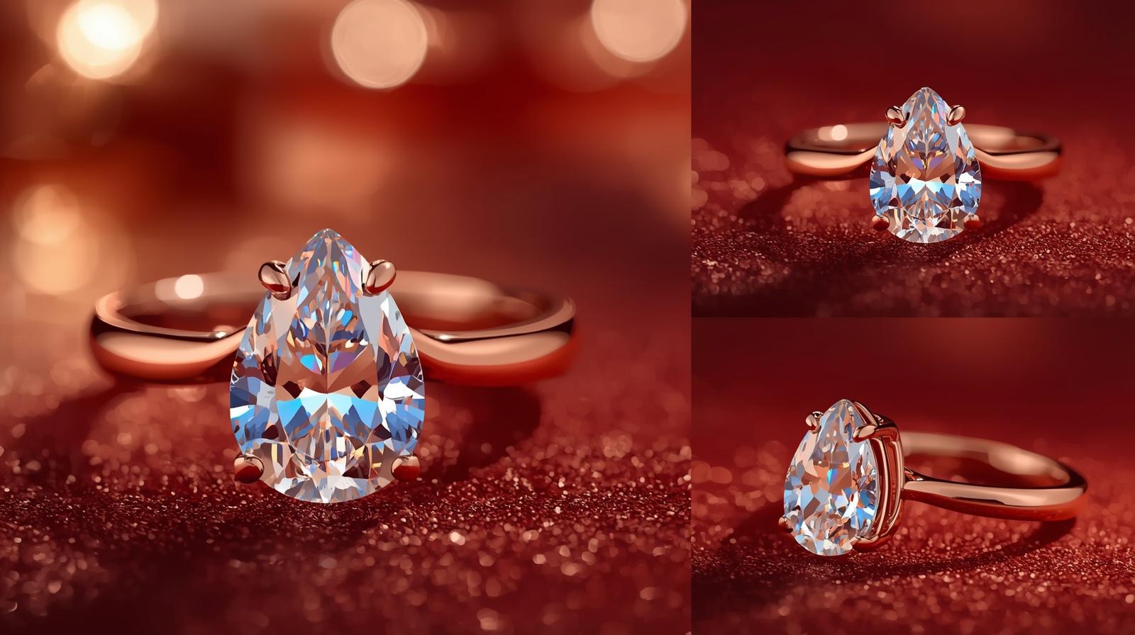 Elegant Pear Cut