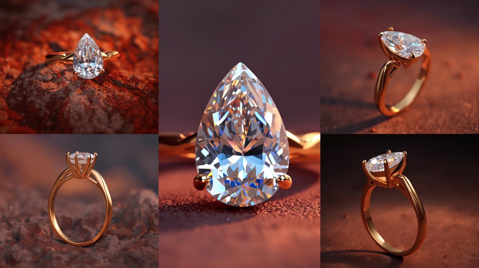 Classic Pear Cut