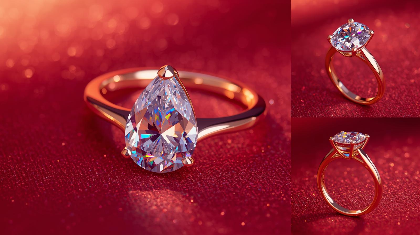 Elegant Pear Cut