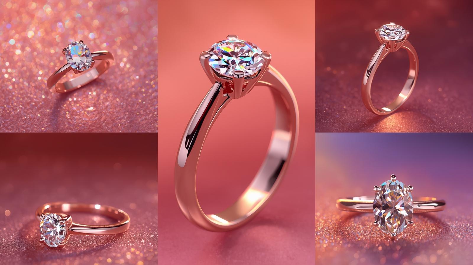 Elegant Solitaire Oval