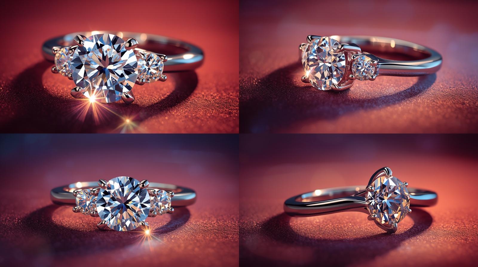Luxe Three-Stone Oval
