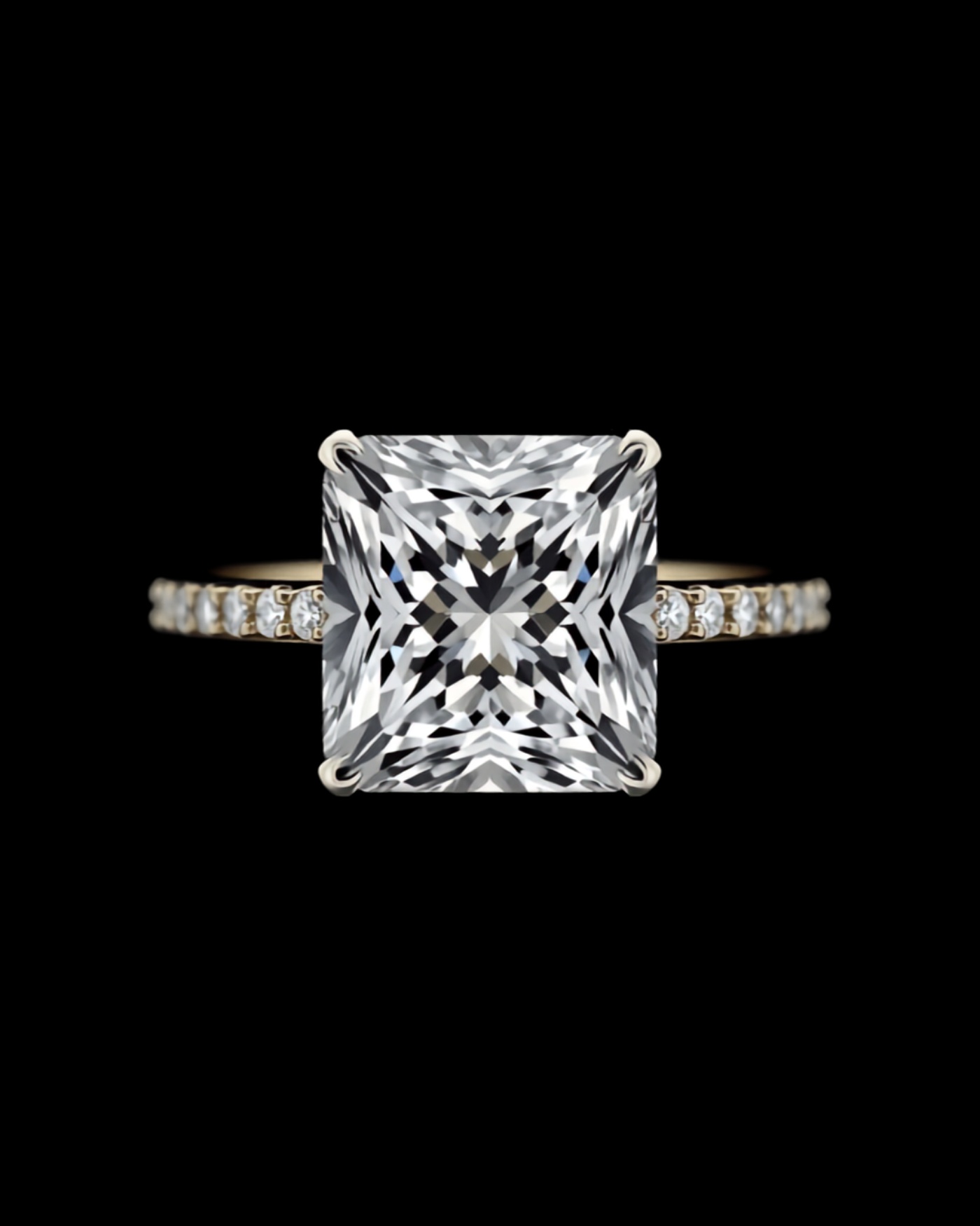 Voile de Versailles — lab-grown ring