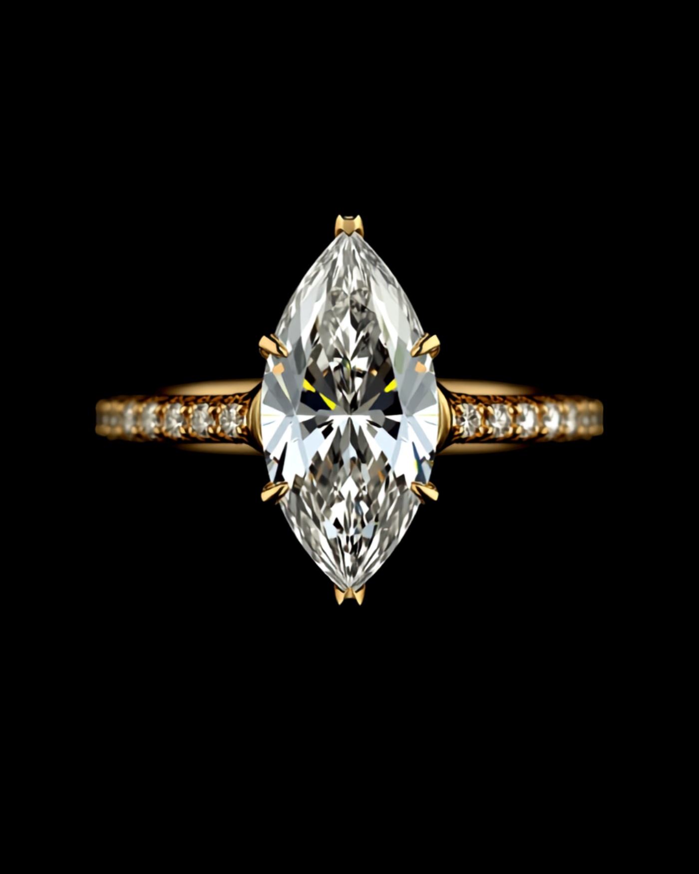 Vague du Ciel — lab-grown ring