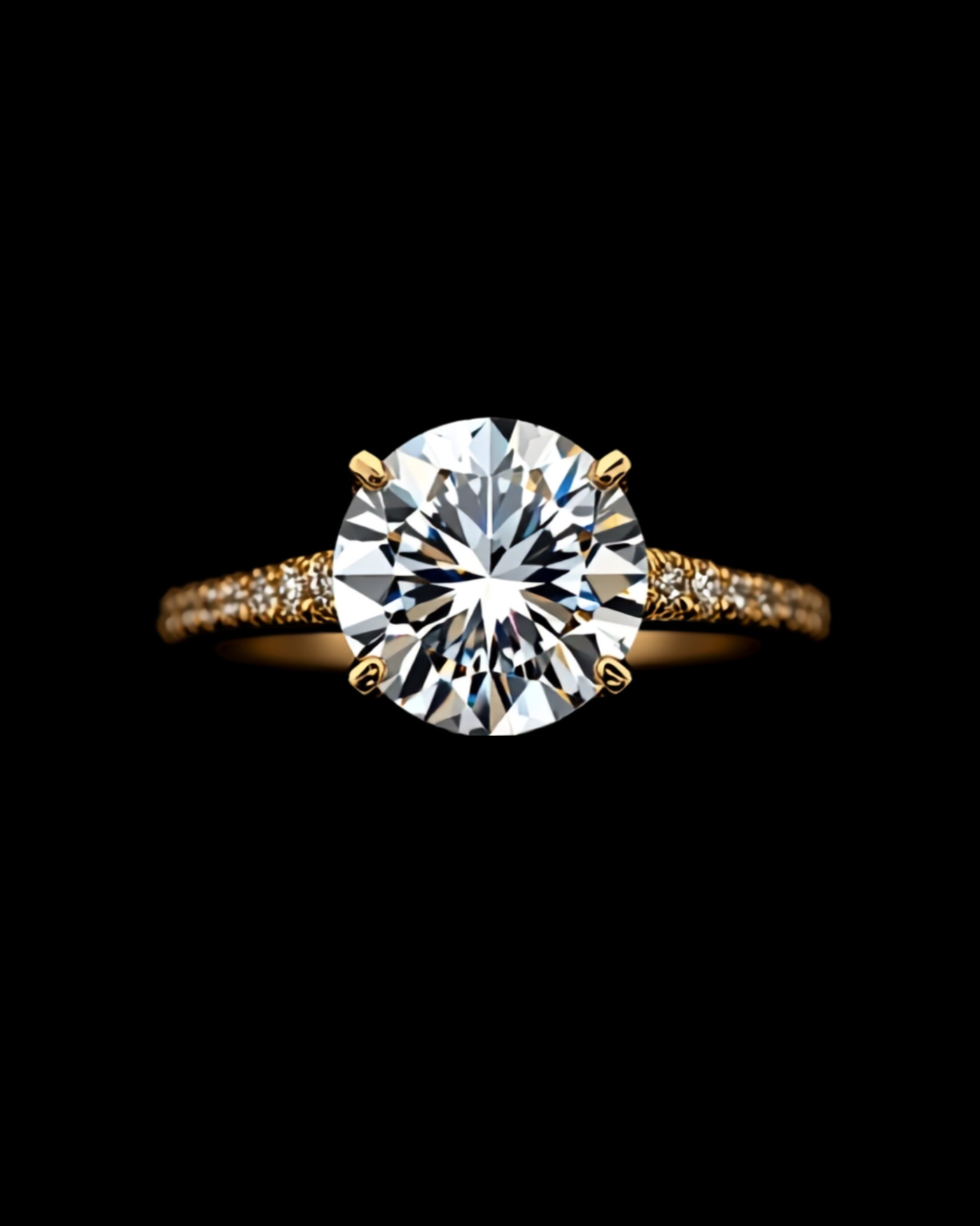 Crépuscule de Soie — lab-grown ring