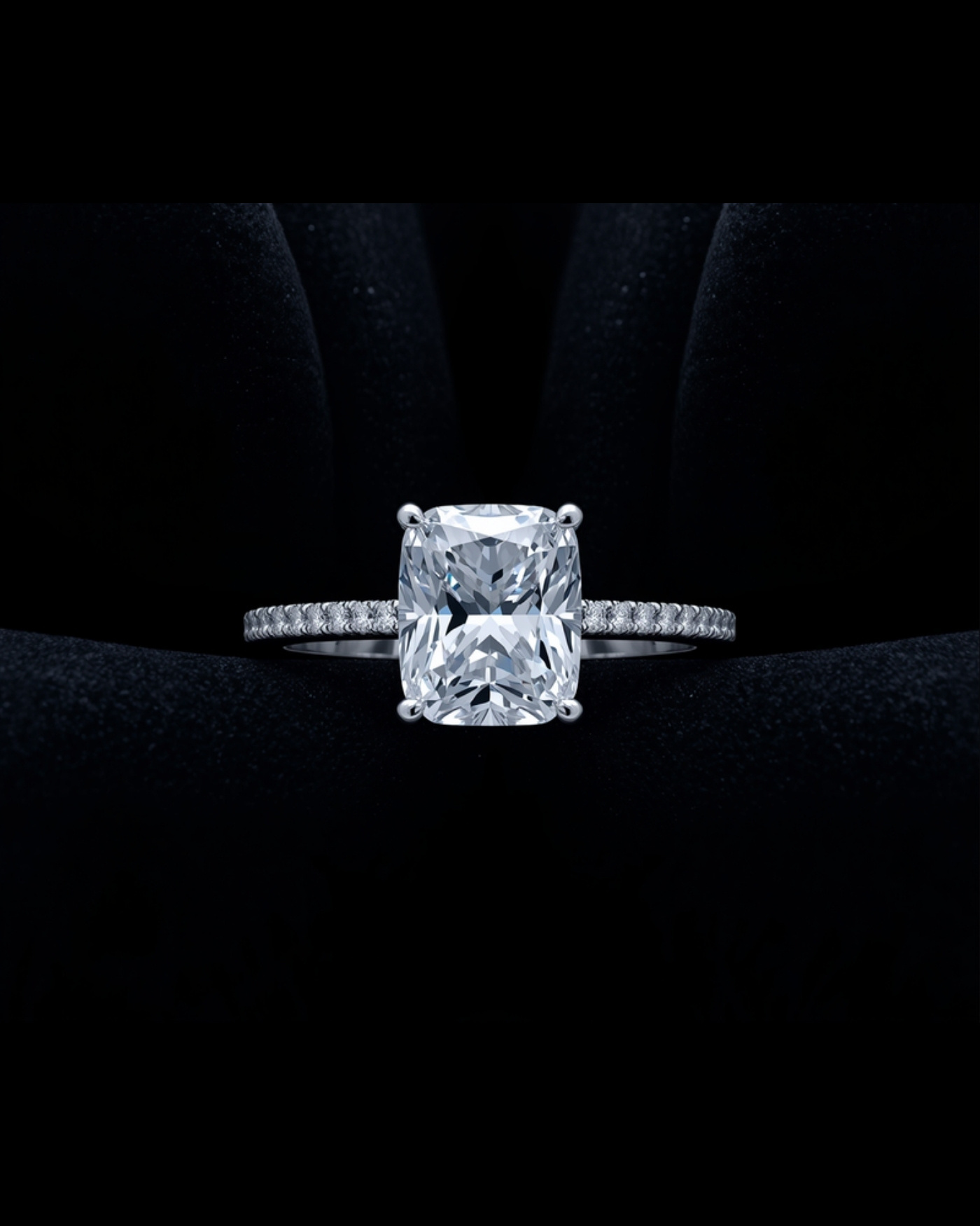 Aurore de Neige — lab-grown ring