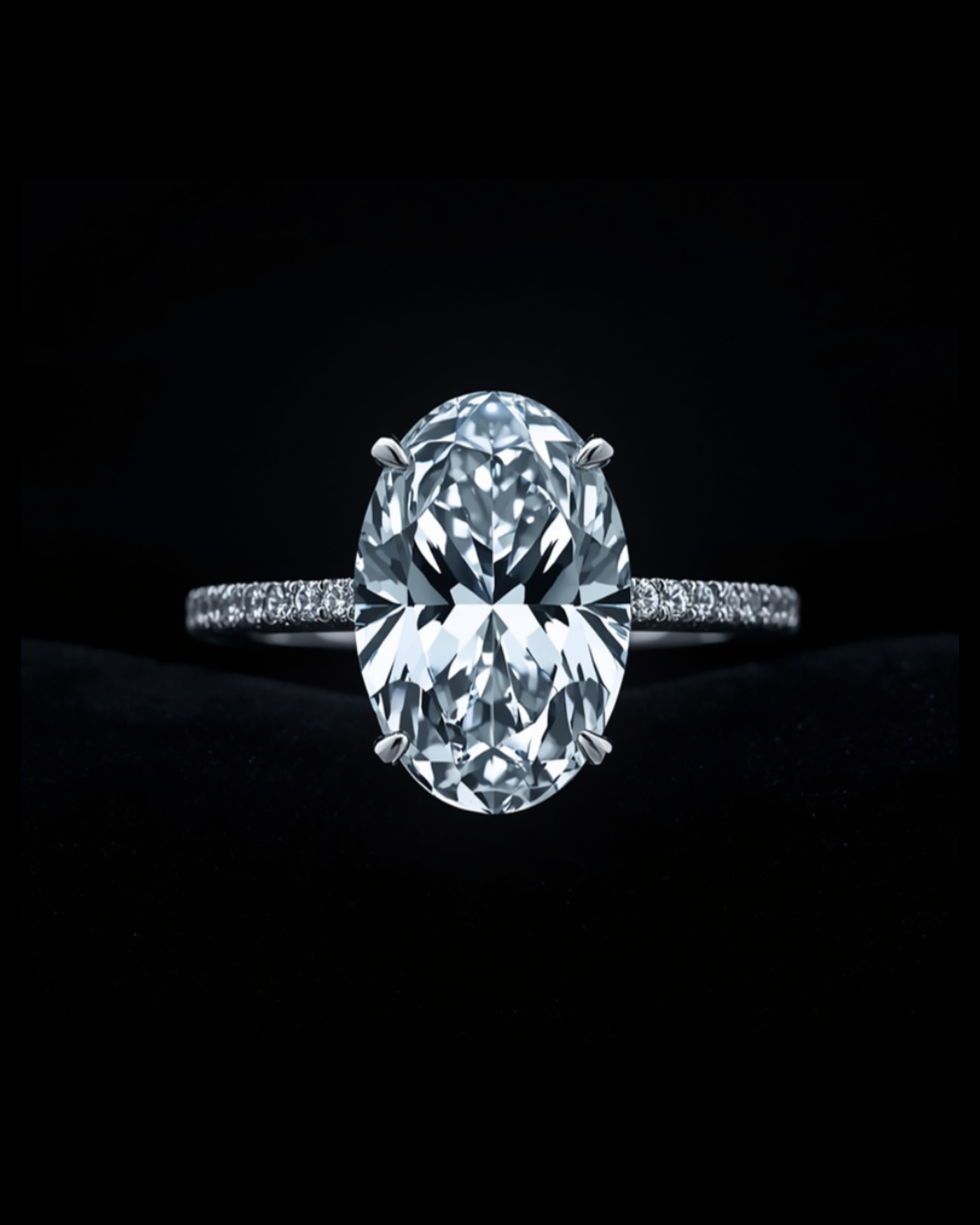 Voile Secret — lab-grown ring