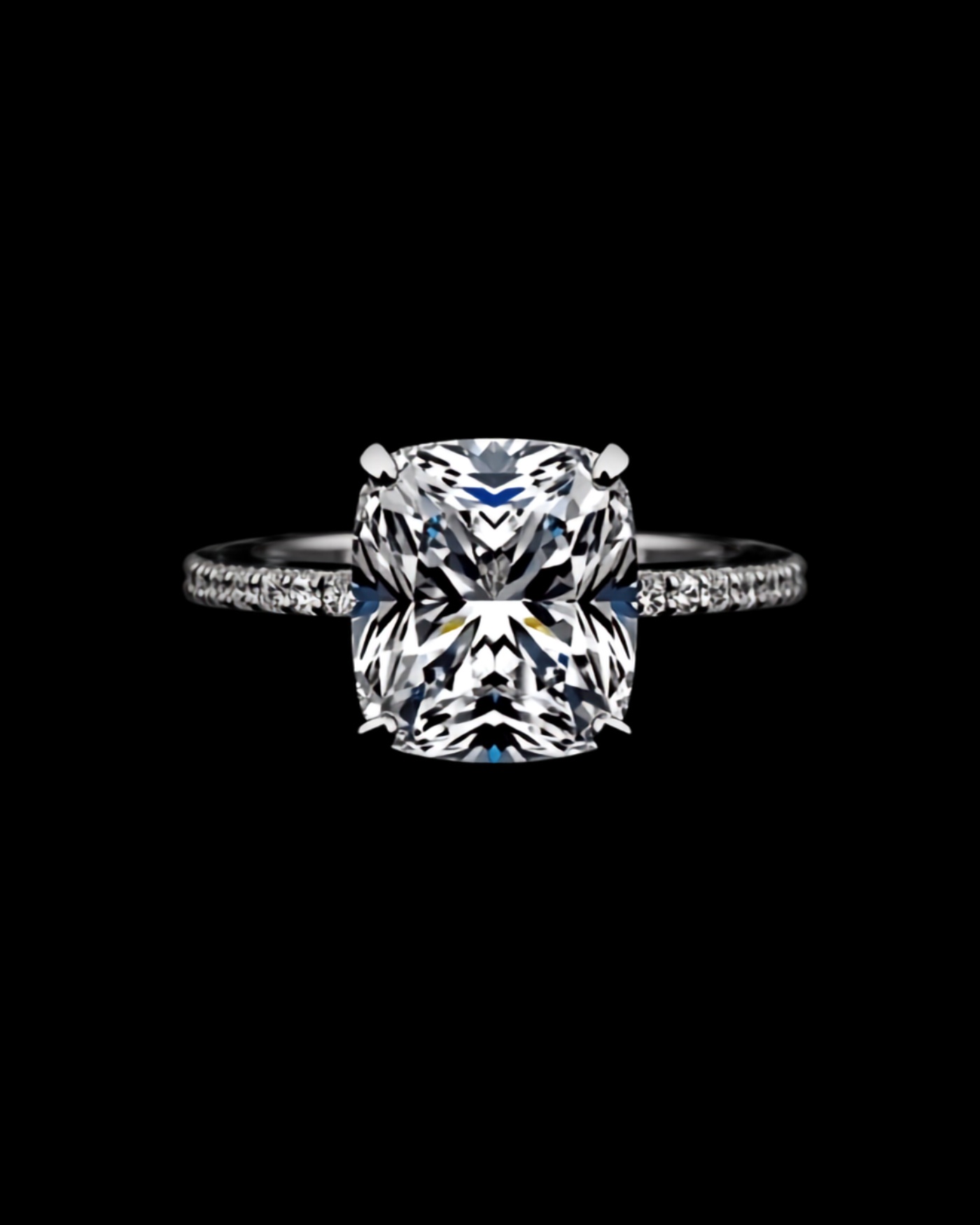 Mirage de Glace — lab-grown ring