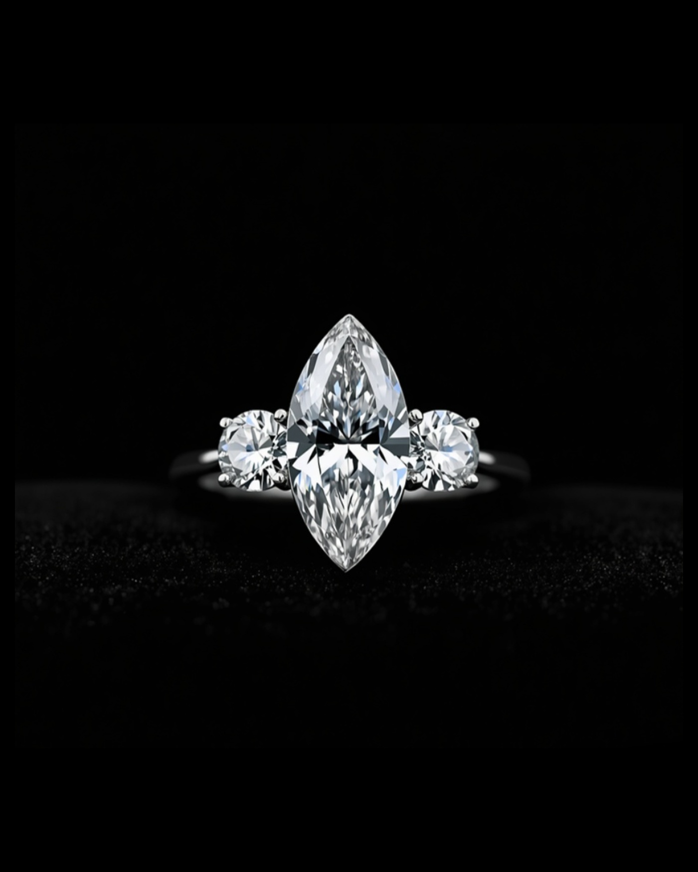 Frisson de Neige — lab-grown ring